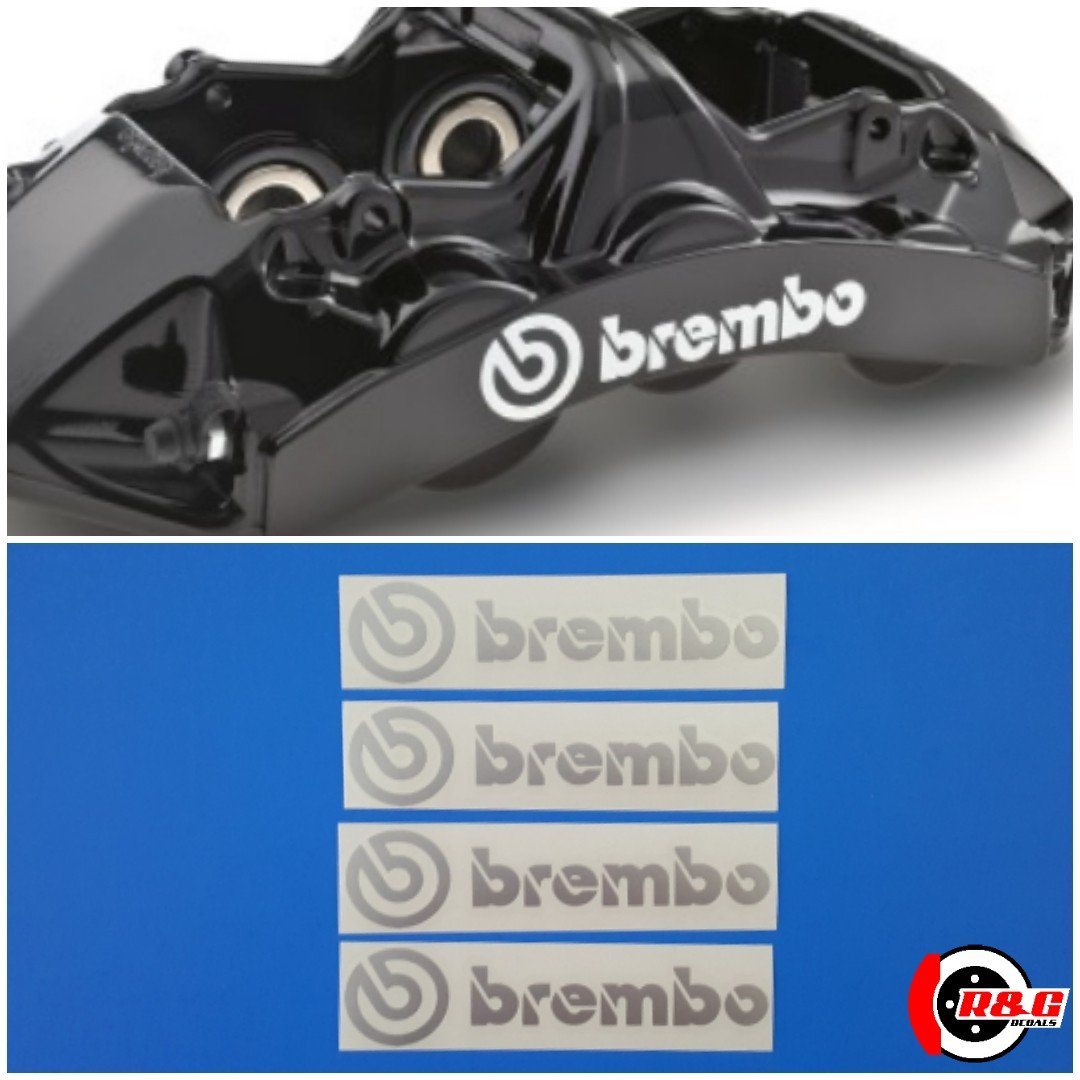 Brembo R&G Brake Caliper Decals Specialist