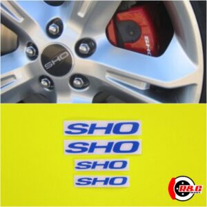 Ford Taurus SHO Brake Caliper Decals Stickers set of 4 (Blue)